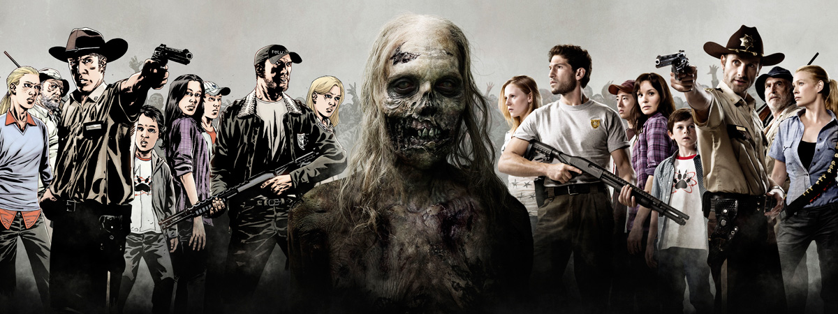 The-Walking-Dead-Personagens-da-Serie-de-TV-Quadrinhos