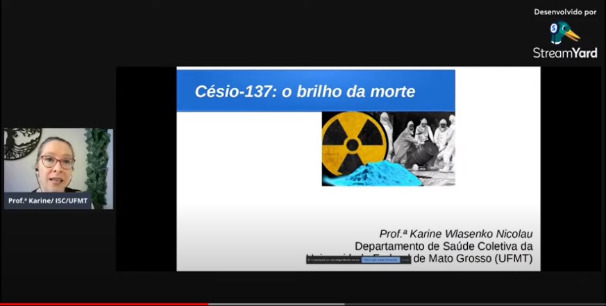 Acidente o Césio 137 é tema do Psicologia em Debate do CAOS 2021